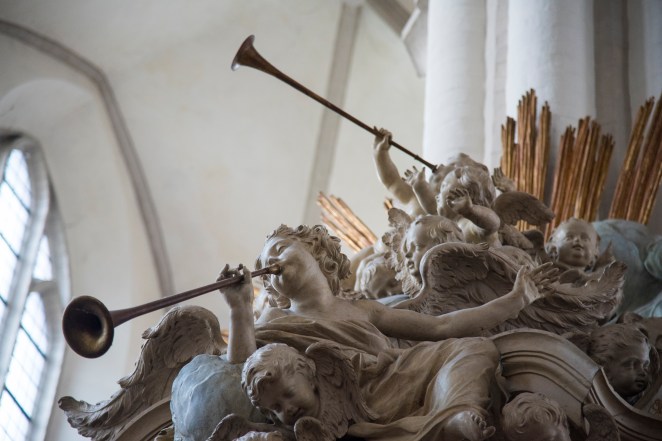 Atop the Marienkirche Ambo